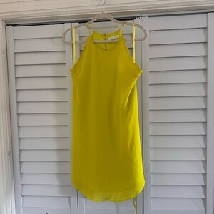 Chartreuse Sleeveless Dress